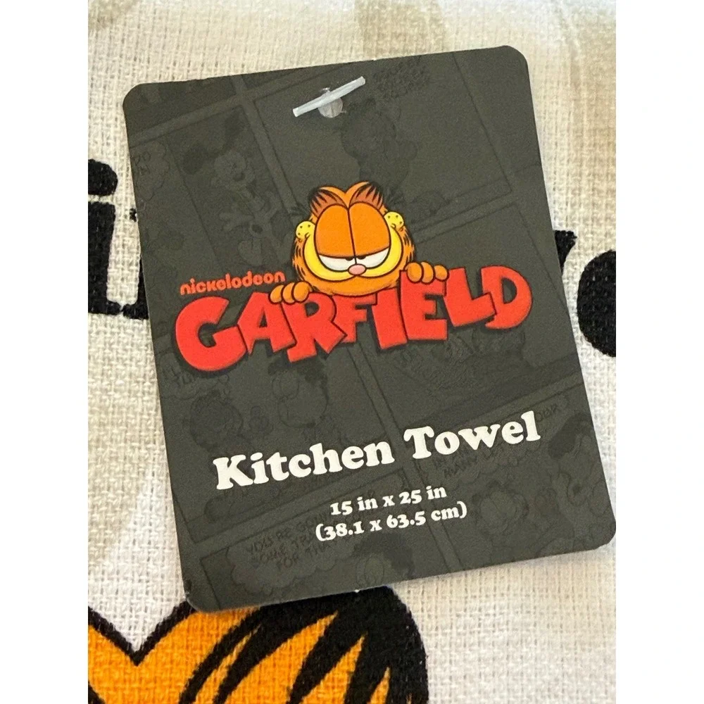 Garfield Nickelodeon 4pc Kitchen Set Oven Mitt Pot Holder Towel Mini Mitt New‎